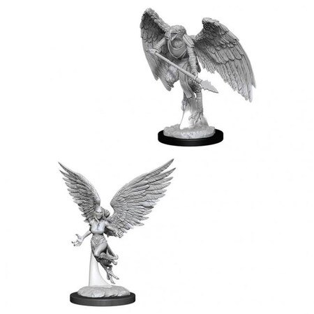 Wizkids WizKids WZK90026 Dungeons & Dragons Nolzurs Marvelous Unpainted Harpy & Arakocra W11 Miniature WZK90026